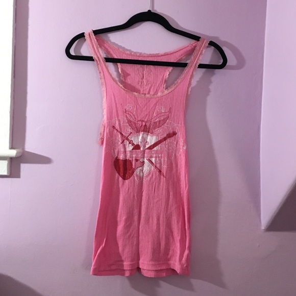 PINK Victoria's Secret Tops - VINTAGE Y2K PINK tank